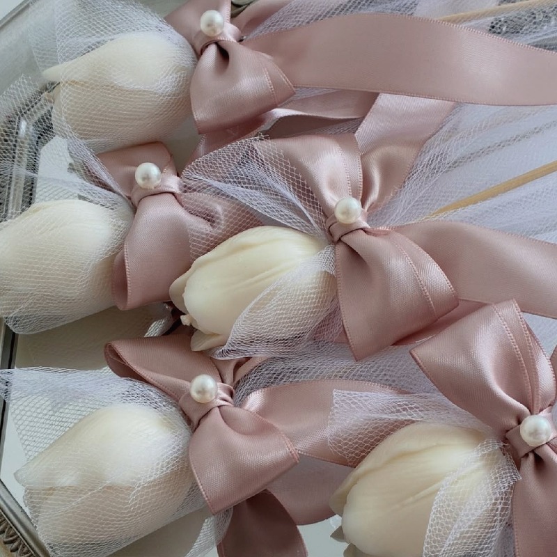 5pcs Tulip Scented Candle on B - Home Fragrance Gift recension och pris