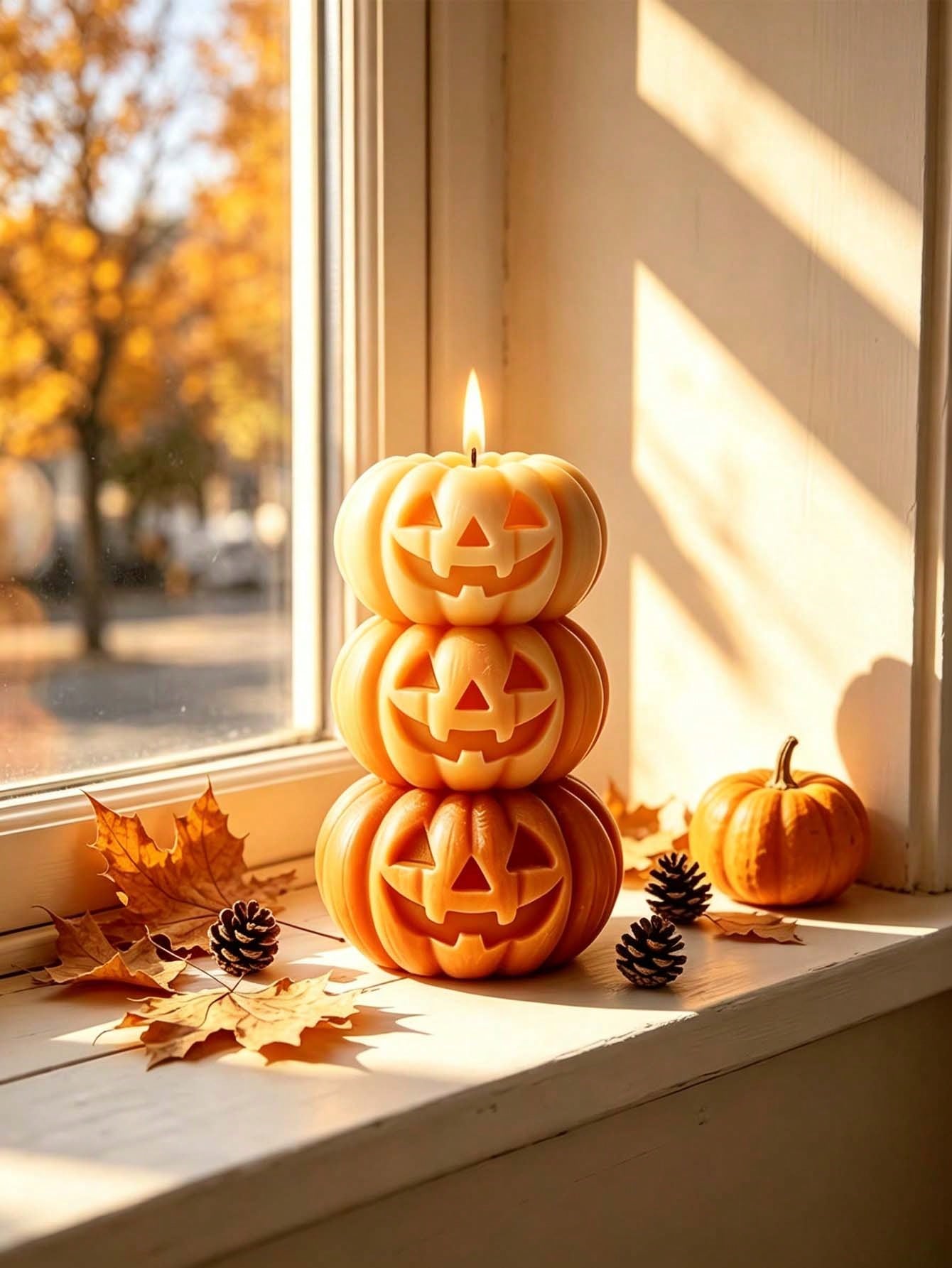 1pc Halloween 3-Layer Pumpkin  - Home Fragrance Usa recension och pris